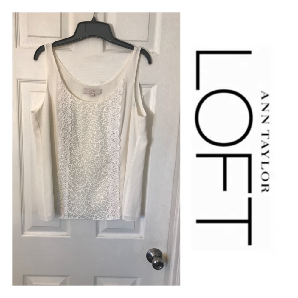 LOFT by Ann Taylor sleeveless blouse